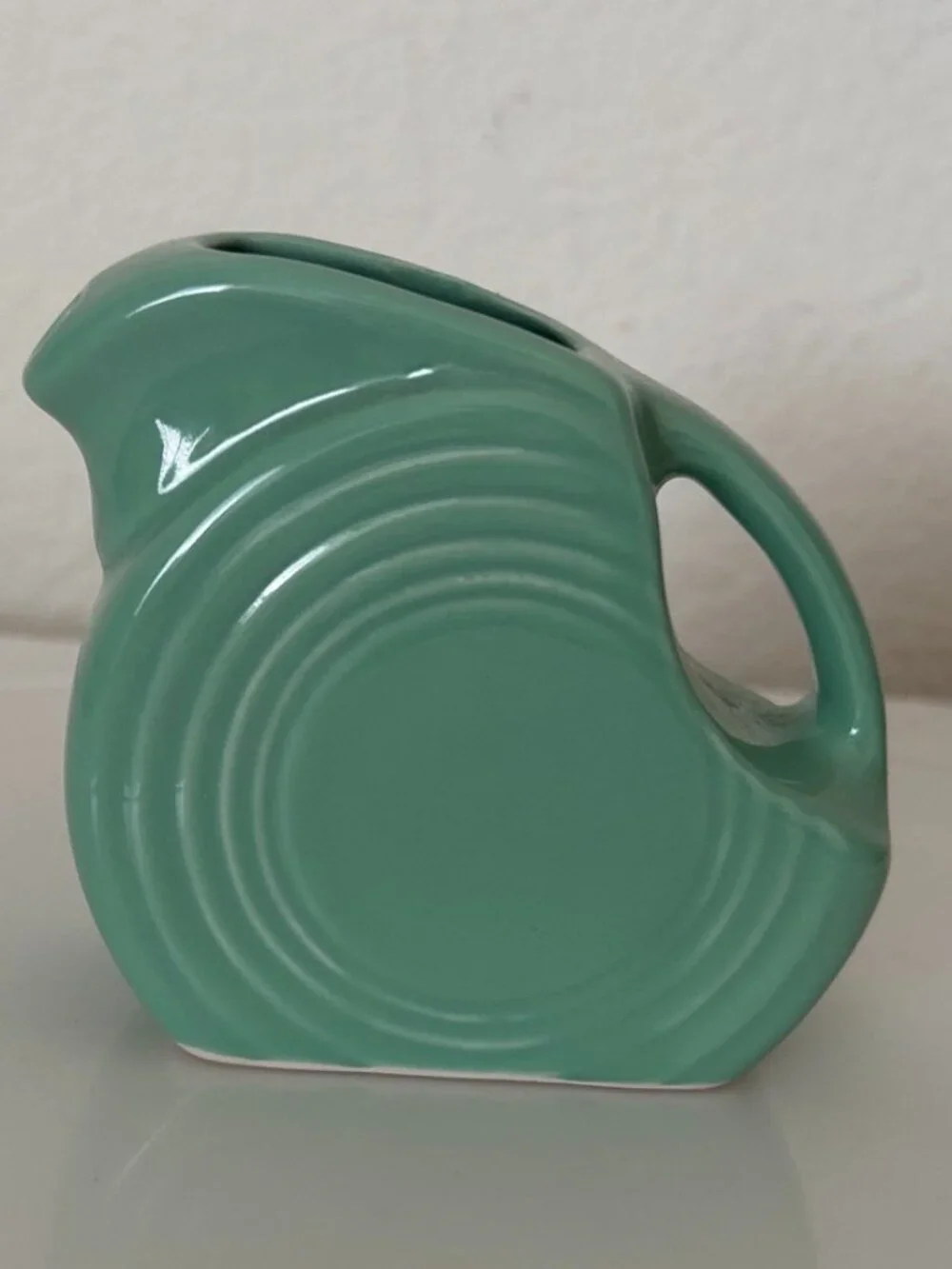Fiesta Sea Mist Mini Disk Pitcher